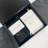 Passport & Luggage Tag Travel Set in Black Presentation Box