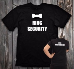 Boys Ring Security Duties T-Shirt