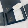 Passport & Luggage Tag Travel Set in Black Presentation Box