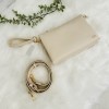 Soft Luxury Saffiano Oyster Clutch Bag