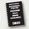 Personalised Superhero Note Pad