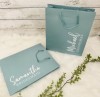 Portrait Sage Personalised Gift Bag - Any Text