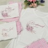 Pink Stripe Personalised Birthday Pyjamas