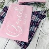 Pink Personalised  Jolie Pyjamas 0/6 Months - Ladies 16