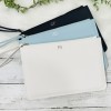 Pastel Personalised Initial Clutch Bag - 15 Colours
