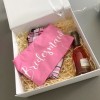 Personalised PJ, Flute & Alcohol Gift Set