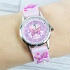 Girls Engraved Time Teacher Butterfly Watch with Presentation Box