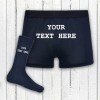 Write your own Boxer Shorts & Socks Set