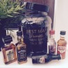 Mini Bar In A Jar Printed With Any Role & Name