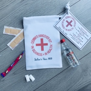 Personalised Hangover Survival Kit Set