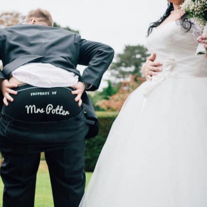 'Property of *Name*  Boxer Shorts Ideal Groom Gift