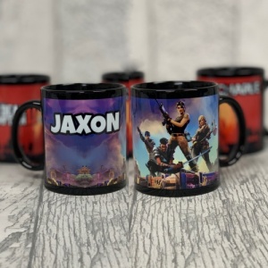 Personalised Fortnite Personalised Black Mug