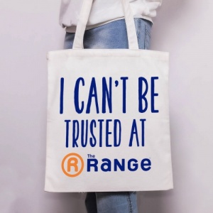 Can't Be Trusted at The Range Tote