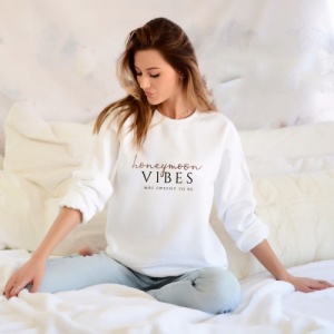Honeymoon Vibes Personalised Sweatshirt
