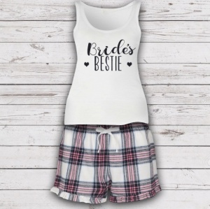 'Bride's Bestie'  PJ Pyjama Set