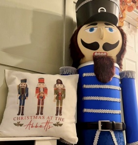 Personalised Traditional Nutcracker Cushion