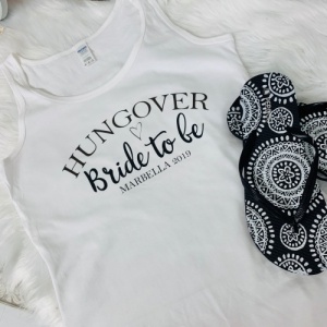 Personalised HUNGOVER Vest Top