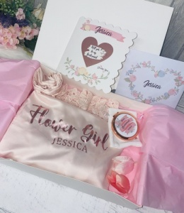 Personalised Bridal Party Proposal Gift Set & Gown