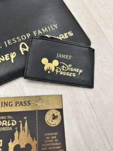 Disney Travel Fast Track Card Wallet