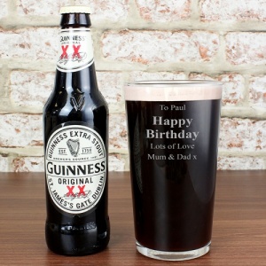 Personalised Guinness Gift Set