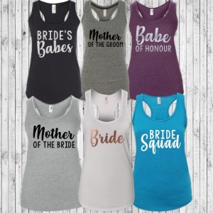 Racer Bridal Tank Tops - Your Personalisation