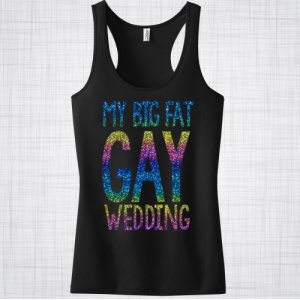 My Big Fat Gay Wedding Racer Vest