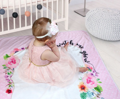 personalised milestone blanket