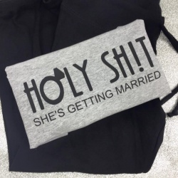 'Holy Sh*t' Hen Party Vest / PJ Top