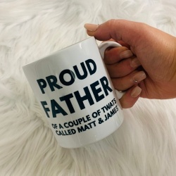 Proud Father Explicit Novelty Mug
