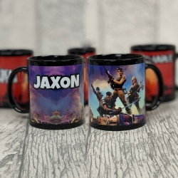 Personalised Fortnite Personalised Black Mug