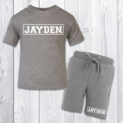 Personalised Shorts & T-Shirt Set