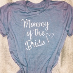Mommy of the Bride Personalised T-Shirt