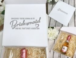 Bridal Party Proposal Box Gift Set