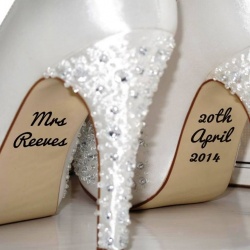 Personalised Shoe Decal