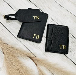 Luxury Passport & Wallet Set