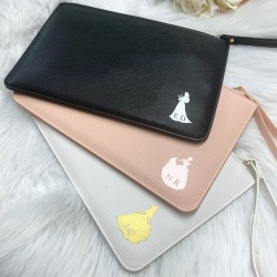 Princess Fairy Tale  Inspired PU Leather Personalised Clutch Bag