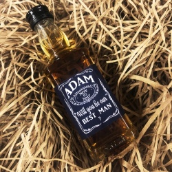 Personalised Jack Daniels Miniature Bottle